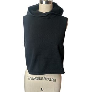 Psycho Bunny Black Sleeveless Hoodie Tank Top